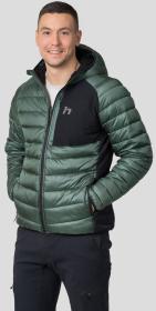 Hannah Revel Hoody dark forest/anthracite 2022 pánská zimní bunda + šátek Kilpi