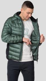 Hannah Revel Hoody dark forest/anthracite 2022 pánská zimní bunda + šátek Kilpi