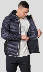 Hannah Revel Hoody graphite/anthracite 2022 pánská zimní bunda + šátek Kilpi
