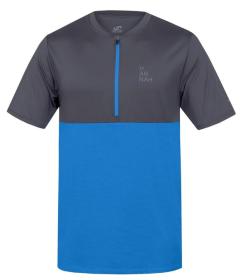 Hannah Sanvi asphalt/french blue mel 2022 pánske funkčné tričko