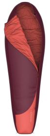 Hannah Scout W 120 rhododendron/poppy red 2023 dámský spací pytel POUZE pro postavu do 175 cm - levý zip (VÝPRODEJ)