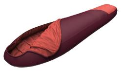 Hannah Scout W 120 rhododendron/poppy red 2023 dámský spací pytel POUZE pro postavu do 175 cm - levý zip (VÝPRODEJ)