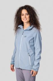 Hannah Zury blue fog 2022 dámská softshell bunda