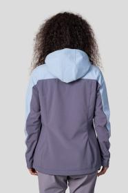 Hannah Zury Lite blue fog/shark 2022 dámská softshell bunda