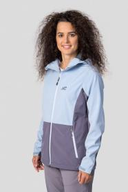 Hannah Zury Lite blue fog/shark 2022 dámská softshell bunda
