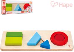 Hape DŘEVO Baby puzzle vkládací geometrické tvary set 6 dílků oboustranné Hape DŘEVO Baby puzzle vkládací geometrické tvary set 6 dílků oboustranné