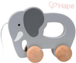 Hape DŘEVO Baby slon tahací pro miminko (dřevěná hračka) Hape DŘEVO Baby slon tahací pro miminko (dřevěná hračka)