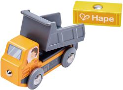 Hape DREVO Vláčik technické vozidlá baby set 4ks na magnet