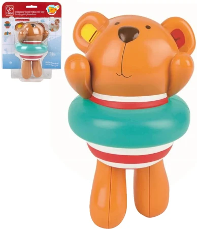 Hape Medvídek baby plavací do vany natahovací zvířátko do vody