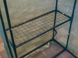 HAPPY GREEN FóliovníK 140x73x200cm ZE, 4 police