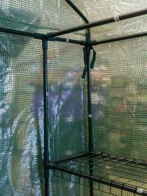 HAPPY GREEN FóliovníK 140x73x200cm ZE, 4 police