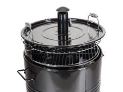 HAPPY GREEN Gril multifunkční GRIMSBY v. 103cm, ocel, ČER