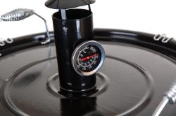 HAPPY GREEN Gril multifunkční GRIMSBY v. 103cm, ocel, ČER