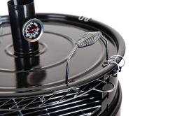 HAPPY GREEN Gril multifunkční GRIMSBY v. 103cm, ocel, ČER