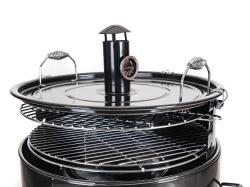 HAPPY GREEN Gril multifunkční GRIMSBY v. 103cm, ocel, ČER