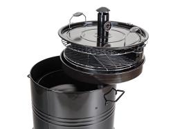 HAPPY GREEN Gril multifunkční GRIMSBY v. 103cm, ocel, ČER