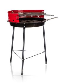 HAPPY GREEN Gril TRIPOD 32,5cm, výška 43cm, ocel.ohniště, zástěna, rošt Cr