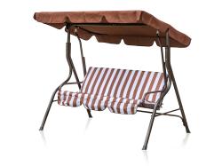 HAPPY GREEN Houpačka zahradní PANAMA 170x110x153cm HN/BÍ