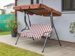 HAPPY GREEN Houpačka zahradní PANAMA 170x110x153cm HN/BÍ