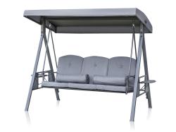 HAPPY GREEN Houpačka zahradní RUJANA 200x116x173cm se stolkem HAPPY GREEN Houpačka zahradní RUJANA 200x116x173cm se stolkem