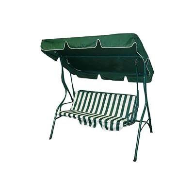 HAPPY GREEN Houpačka zahradní STRIPY II 170x110x153cm ZE/BÍ HAPPY GREEN Houpačka zahradní STRIPY II 170x110x153cm ZE/BÍ