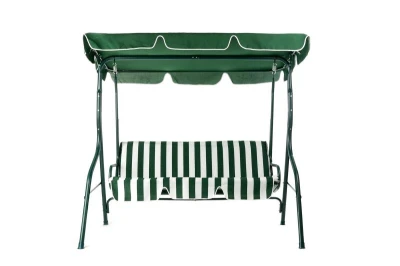 HAPPY GREEN Houpačka zahradní STRIPY II 170x110x153cm ZE/BÍ