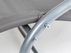 HAPPY GREEN Lehátko CAMPO II kov.148x87x63cm ANTR nosnost 120kg