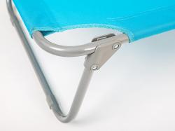 HAPPY GREEN Lehátko SUNBAY kov.186x53x24cm MO sv., nosnost 100kg