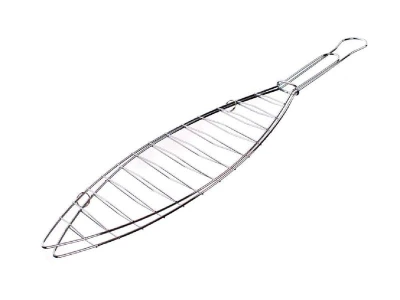 HAPPY GREEN Opékač na rybu 30cm BBQ, dřev. rukojeť HAPPY GREEN Opékač na rybu 30cm BBQ, dřev. rukojeť