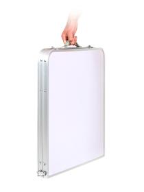 HAPPY GREEN Set kemping BILBAO stůl Al + 4 stoličky