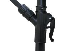 HAPPY GREEN Slunečník s boční konstrukcí 300cm ZE tm.