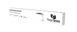 HAPPY GREEN Slunečník s boční konstrukcí 300cm ZE tm.