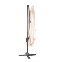 HAPPY GREEN Slunečník s boční konstrukcí TUCSON 300x300cm BÉŽ