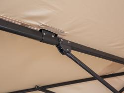 HAPPY GREEN Slunečník s boční konstrukcí TUCSON 300x300cm BÉŽ