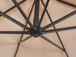 HAPPY GREEN Slunečník s boční konstrukcí TUCSON 300x300cm BÉŽ