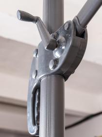 HAPPY GREEN Slunečník s boční konstrukcí TUCSON 300x300cm BÉŽ