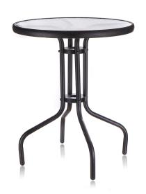 HAPPY GREEN Stůl zahradní pr.60x70cm kov.ČER