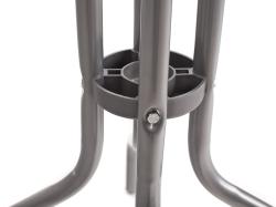 HAPPY GREEN Stůl zahradní pr.60x70cm kov.STŘ