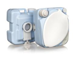 HAPPY GREEN Chemická toaleta 15l + HAPPY GREEN Prenosné umývadlo