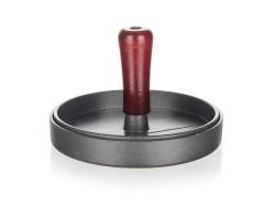 HAPPY GREEN Tvořítko na hamburgery pr.12cm Al+dřev.madlo