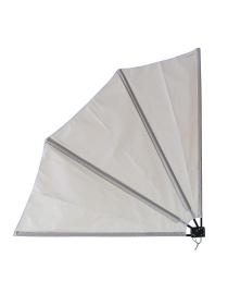 HAPPY GREEN Zástěna na balkon 1,4m, skládací, PES HAPPY GREEN Zástěna na balkon 1,4m, skládací, PES