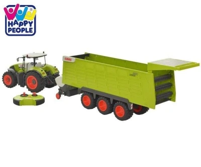 Happy People RC traktor Claas Axion 870 + přívěs Cargos 9600 1:16