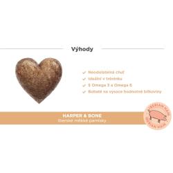 Harper and Bone Cat Dog iberské měkké pamlsky kuře a krůta 90 g