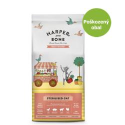 Harper and Bone Cat Sterilised čerstvé z trhu 5 kg - Poškozený obal - %