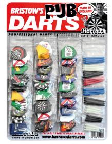 Harrows Sada letiek Pub Darts Show Card (23017)