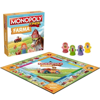 Hasbro Desková hra MONOPOLY Junior Farma CZ Hasbro Desková hra MONOPOLY Junior Farma CZ