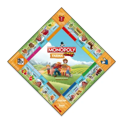 Hasbro Desková hra MONOPOLY Junior Farma CZ