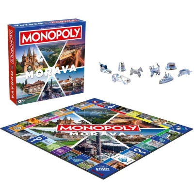 Hasbro Desková hra MONOPOLY Morava (společenská hra) Hasbro Desková hra MONOPOLY Morava (společenská hra)