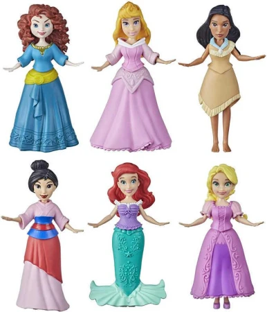 Hasbro Disney Princess mini panenka s překvapením různé druhy 1.vlna