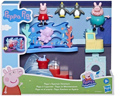 Hasbro Dobrodružstvo v akváriu Peppa Pig herný set 2 figúrky s doplnkami